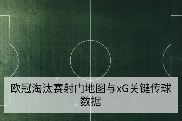 欧冠淘汰赛射门地图与xG关键传球数据